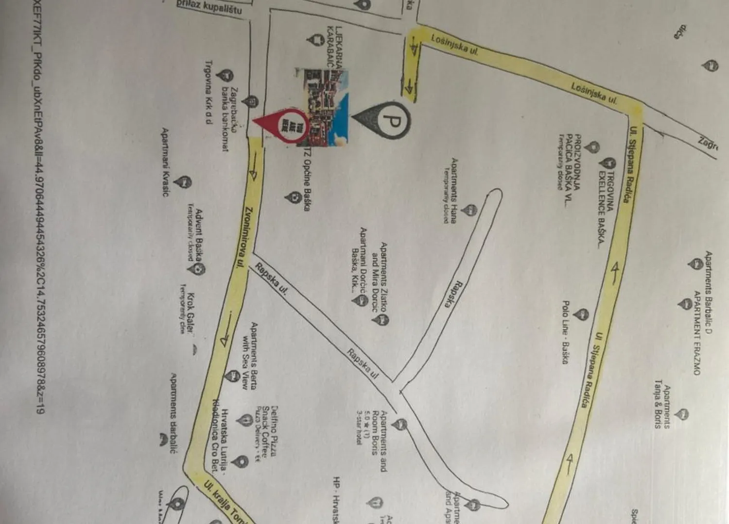Apartman 114 Baska  Croatia